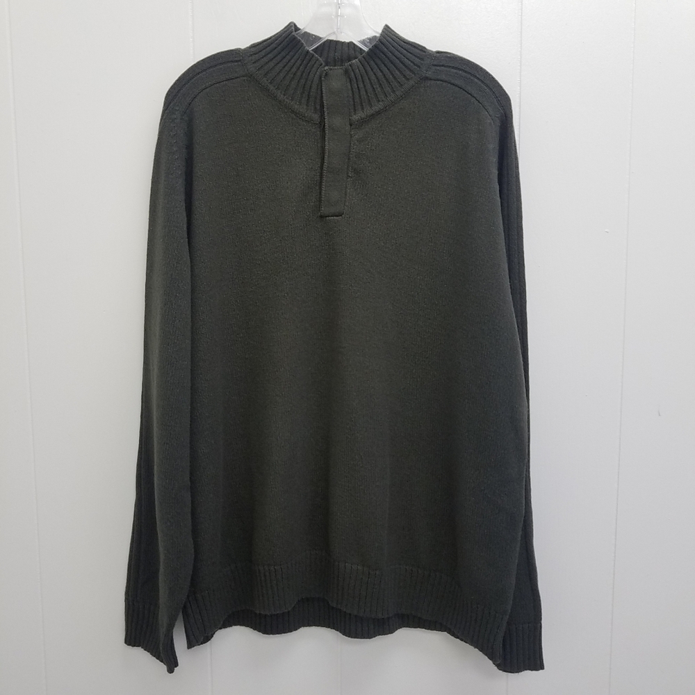 Oscar de la Renta Pullover Mock Sweater